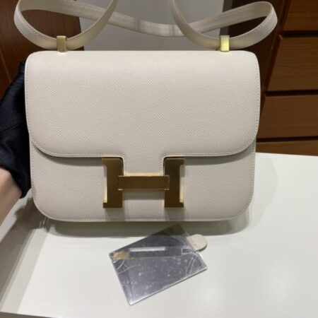 Top Quality Hermès Constance 24Cm Creamy White