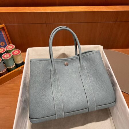 Top Quality Hermès Garden Party 30Cm Azure Ciel