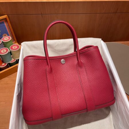 Top Quality Hermès Garden Party 30Cm Rouge Casaque