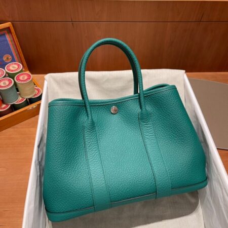 Top Quality Hermès Garden Party 30Cm Very Jade