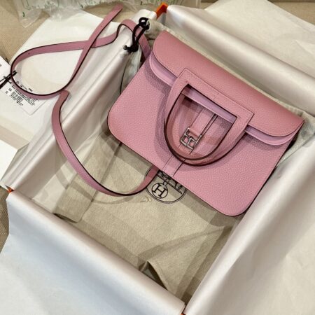 Top Quality Hermès Halzan Pink