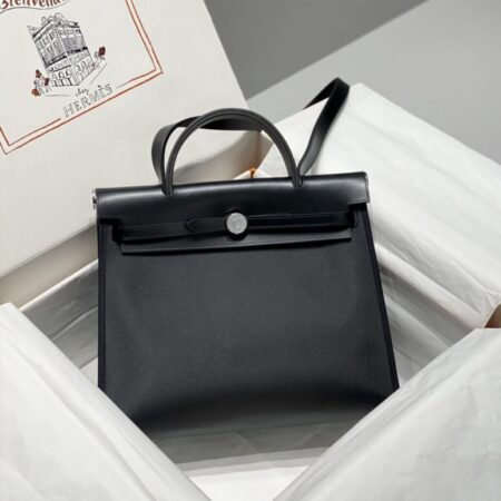 Top Quality Hermès Herbag 31Cm Black