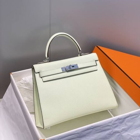 Top Quality Hermès Kelly Bubble Green