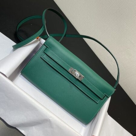 Top Quality Hermès Kelly Elan Green