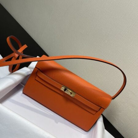 Top Quality Hermès Kelly Elan Orange