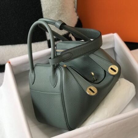 Top Quality Hermès Lindy Almond Green