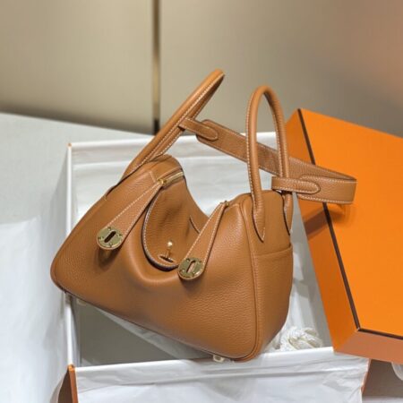 Top Quality Hermès Lindy Golden Brown