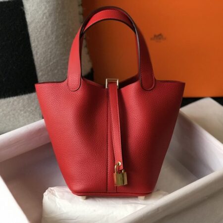 Top Quality Hermès Picotin Lock Red
