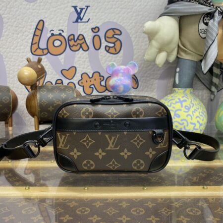 Top Quality LV Alpha Messenger Brown Canvas