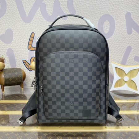 Top Quality LV Avenue Backpack Grid