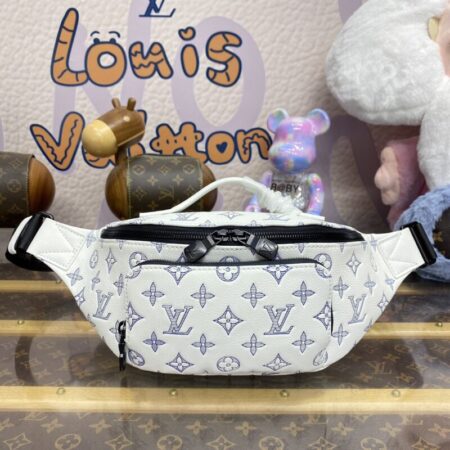 Top Quality LV Bumbag Rush White