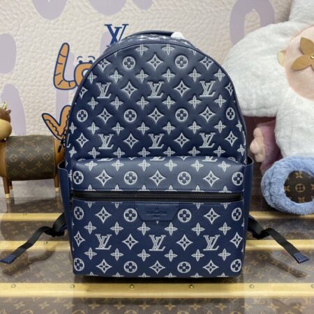 Top Quality LV Discovery Backpack Blue