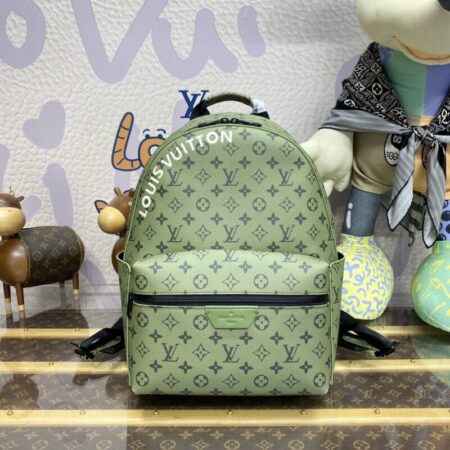 Top Quality LV Discovery Backpack Green