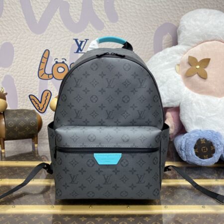Top Quality LV Discovery Backpack Grey