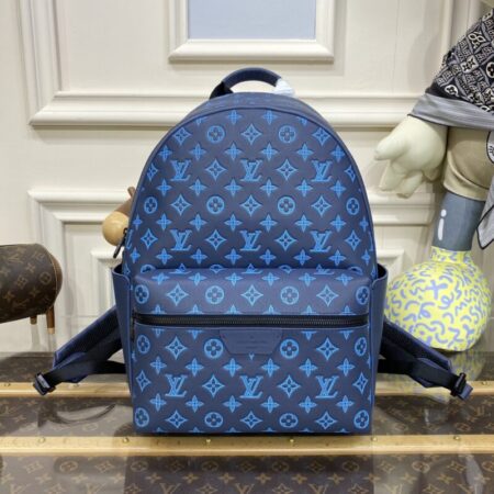 Top Quality LV Discovery Backpack Light Blue