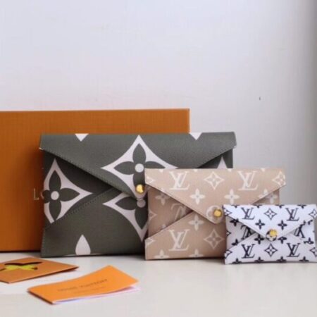 Top Quality LV Kirigami Pochette Pouch Nude