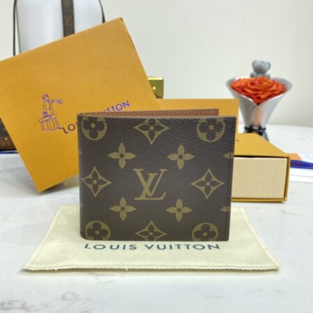 Top Quality LV Marco Wallet Brown