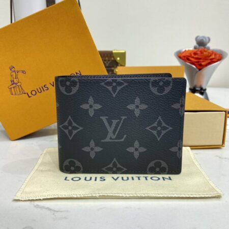 Top Quality LV Multiple Wallet Black