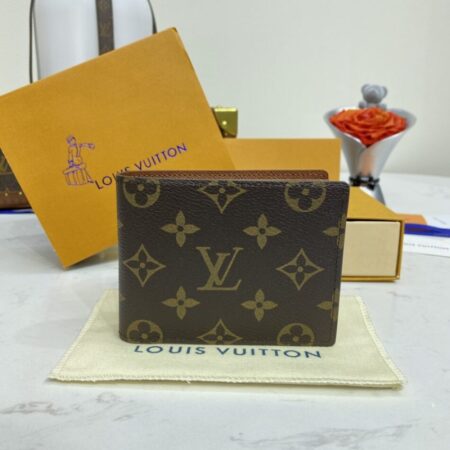 Top Quality LV Multiple Wallet Brown