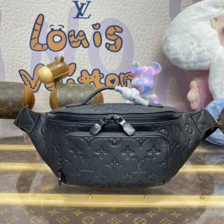 Top Quality LV Rush Bumbag Black