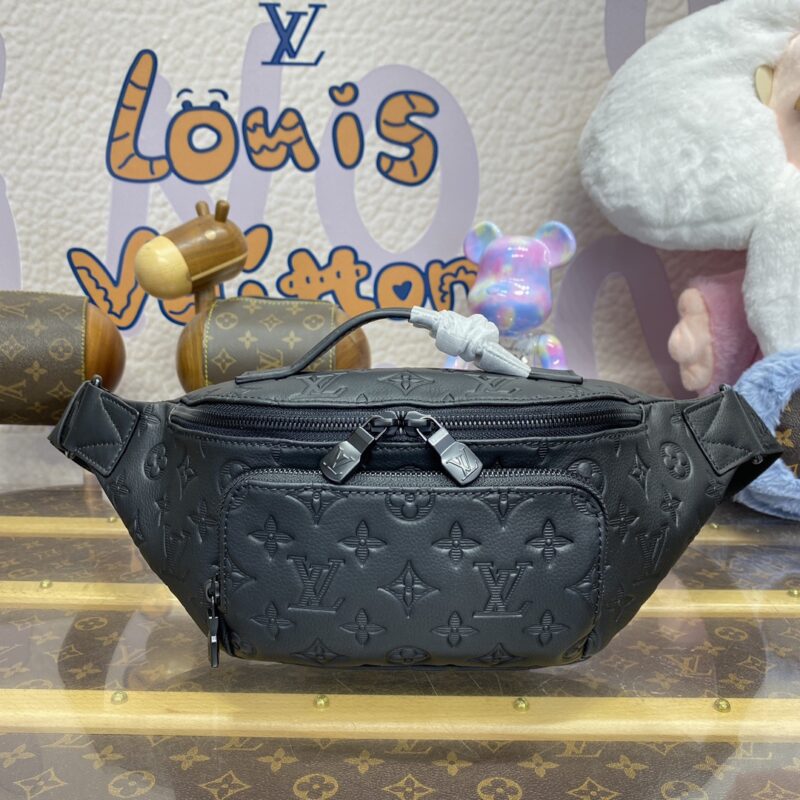 Top Quality LV Rush Bumbag Black