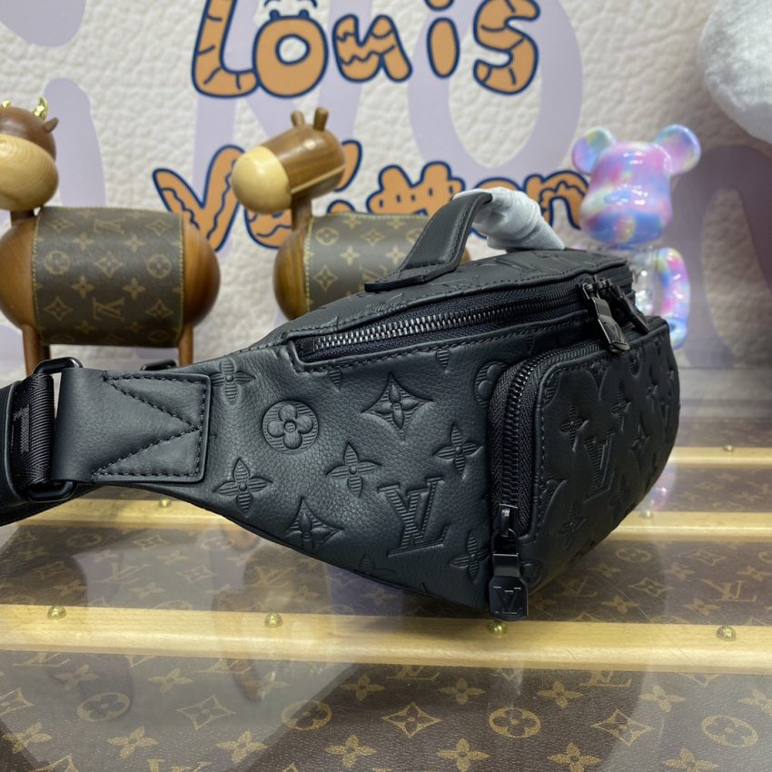 Top Quality LV Rush Bumbag Black - View 2