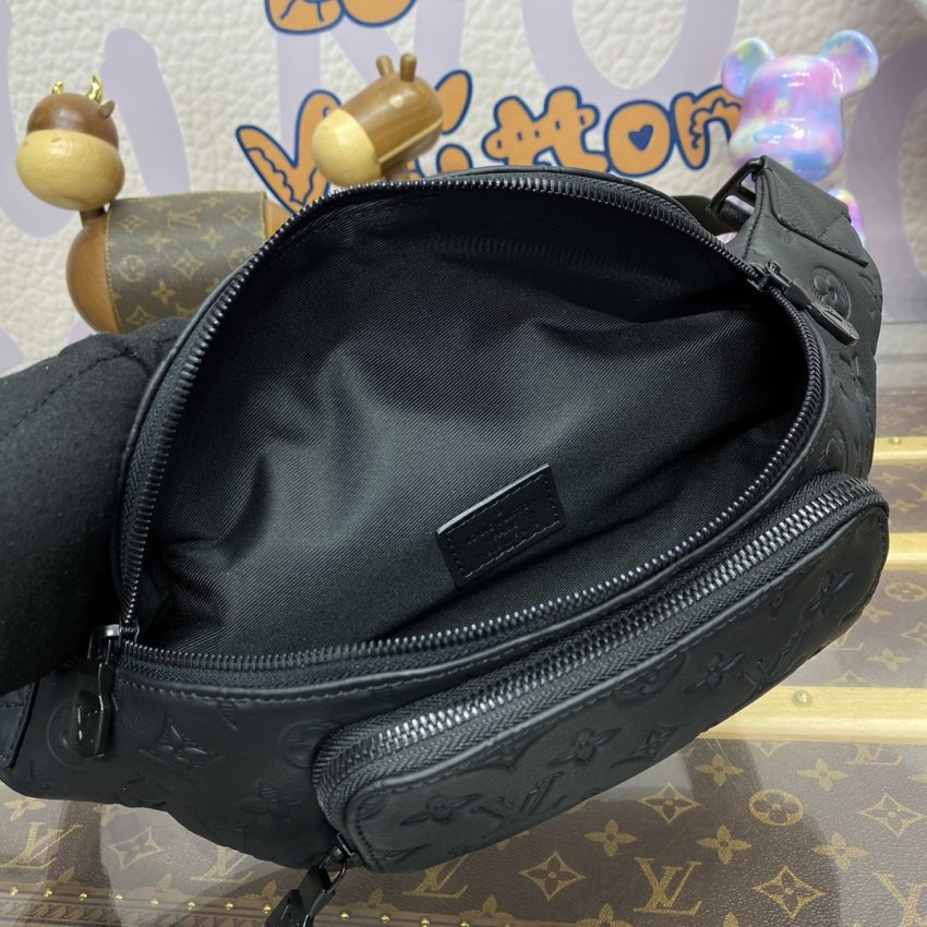 Top Quality LV Rush Bumbag Black - View 9