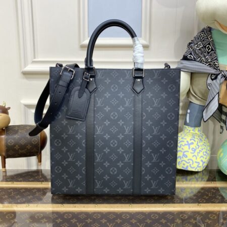 Top Quality LV Sac Plat M Black