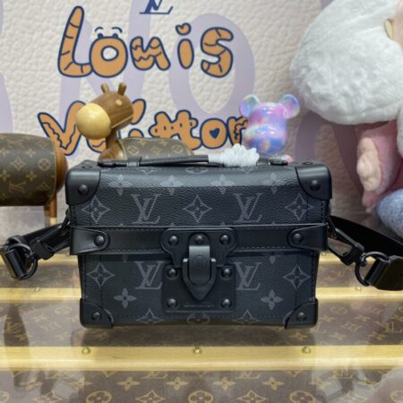 Top Quality LV Soul Trunk Cross – Body Black