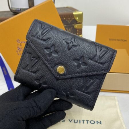 Top Quality LV Victorine Wallet Black