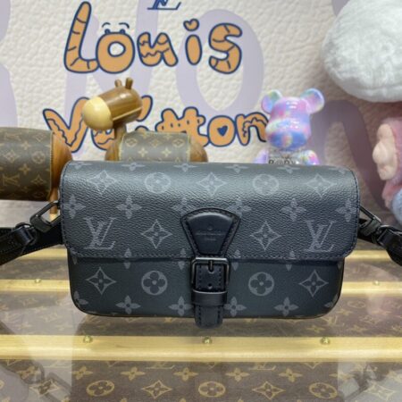 Top Quality LV Wearable Wallet Black