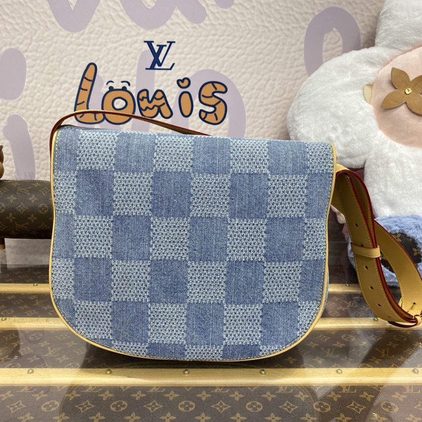 Top Quality LV Wearable Wallet Denim - View 9