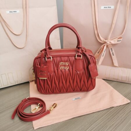 Top Quality Miu Miu Arcadie Medium Red