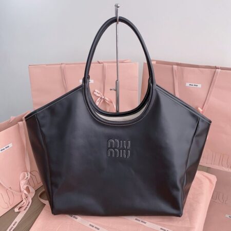 Top Quality Miu Miu Ivy Tote Black