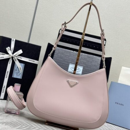 Top Quality Prada Cleo Brushed Pink Bag