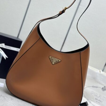Top Quality Prada Cleo Large Brown Bag
