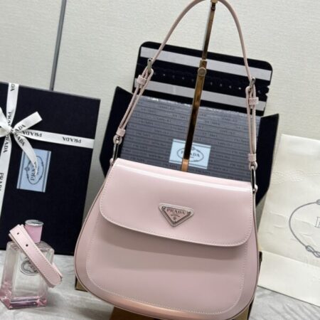 Top Quality Prada Cleo Pink Bag With Flap