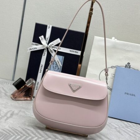 Top Quality Prada Cleo Small Pink Flap