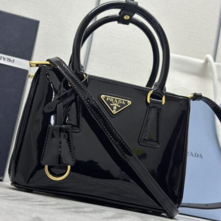 Top Quality Prada Galleria Black Patent