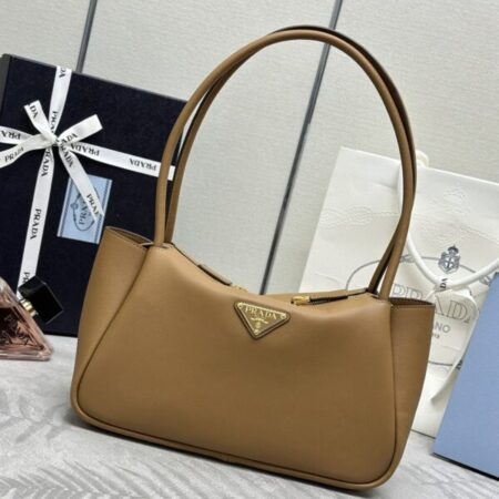 Top Quality Prada Medium Caramel Shoulder Bag