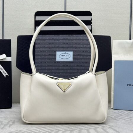 Top Quality Prada Medium White Shoulder Bag