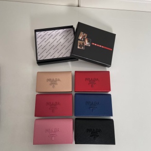 Top Quality Prada Saffiano Wallet Full Color