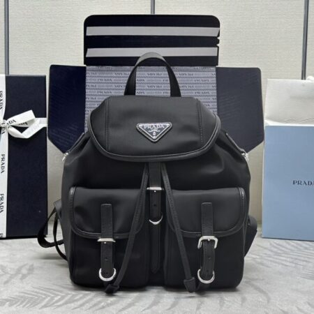 Top Quality Prada Small Black Backpack