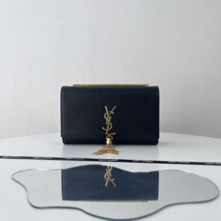 Top Quality YSL Kate Tassel Black