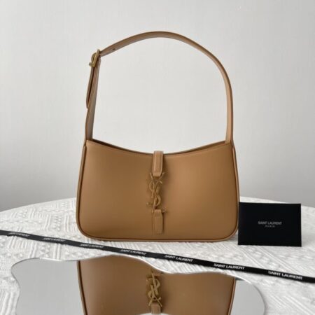 Top Quality YSL Le 5 A 7 Hobo Brown