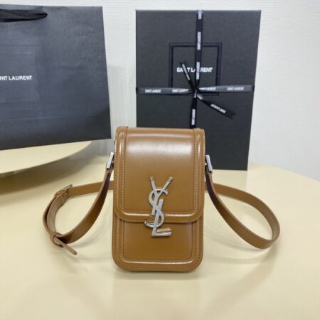 Top Quality YSL Solferino Mini Brown
