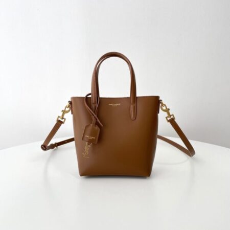 Top Quality YSL Tote Small Brown
