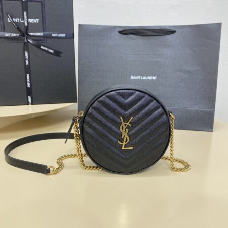 Top Quality YSL Vinyle Black