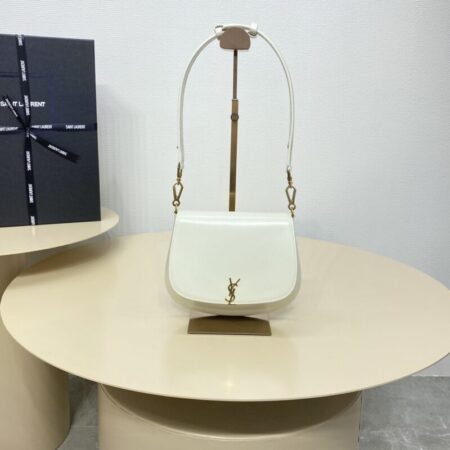 Top Quality YSL Voltaire Tote White